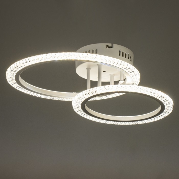 Люстра светодиодная LED дим. RIFLESSO ДУ 3режима 52Вт белый 47х33х12см Ritter Люстра светодиодная LED дим. RIFLESSO ДУ 3режима 52Вт белый 47х33х12см Ritter