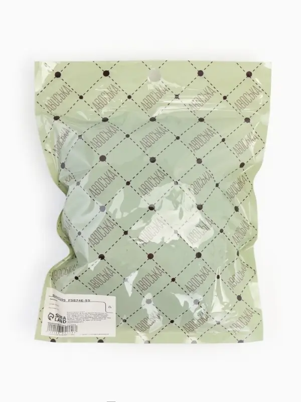 Сумка - авоська плетёная, клетка 1.5 см, чёрная