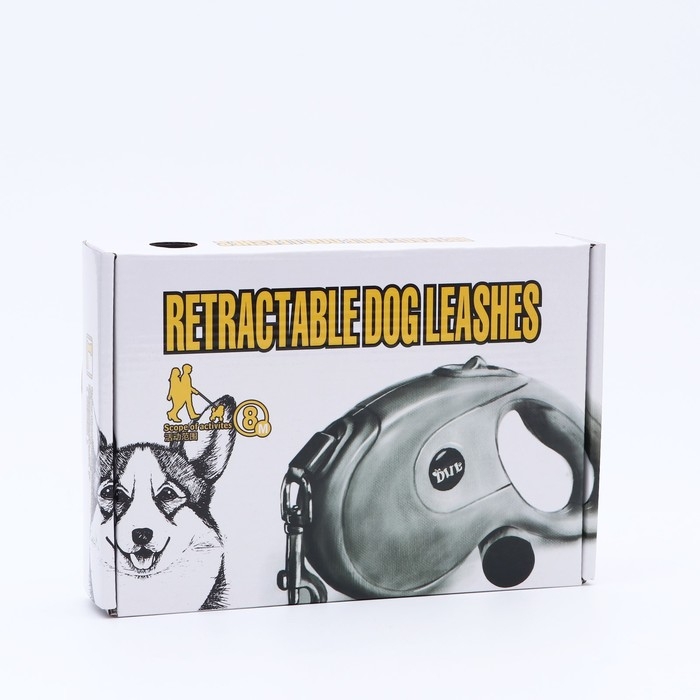 Рулетка DIIL, 8 м, до 50 кг, лента, прорезиненная ручка, голубая с серым Рулетка DIIL, 8 м, до 50 кг, лента, прорезиненная ручка, голубая с серым