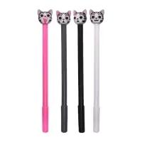 Ручка-прикол Calligrata &laquo;Котенок&raquo;, синий стержень, гелевая, МИКС