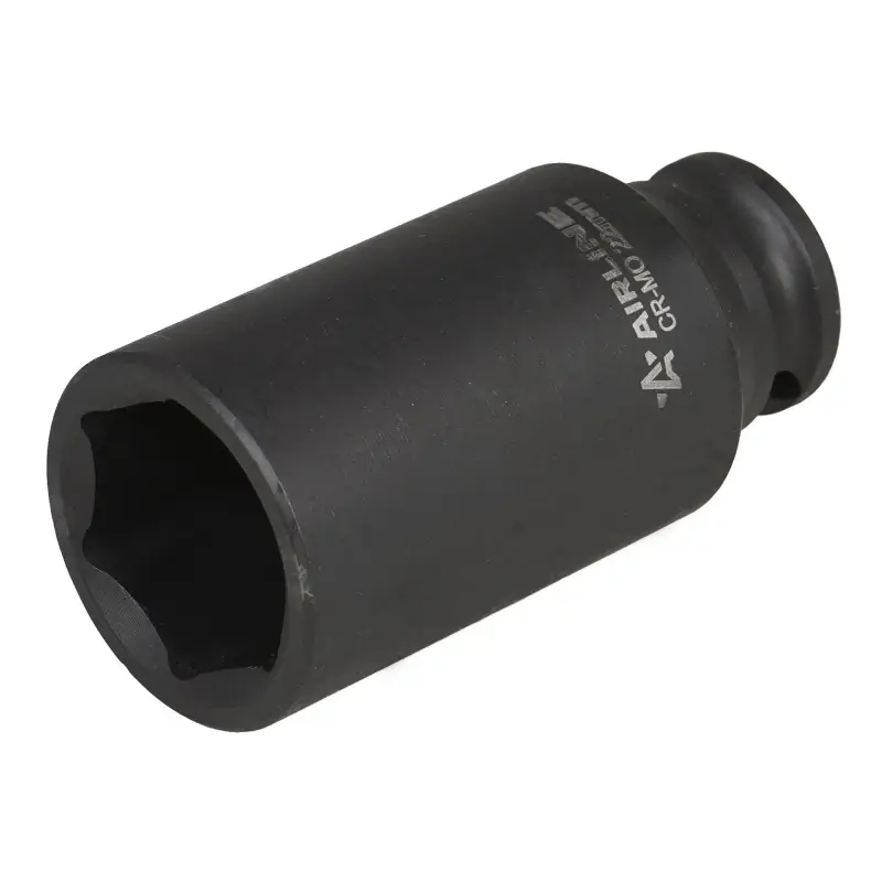 Головка ударная торцевая 3/8"DR шестигранная глубокая 22мм, L=65мм