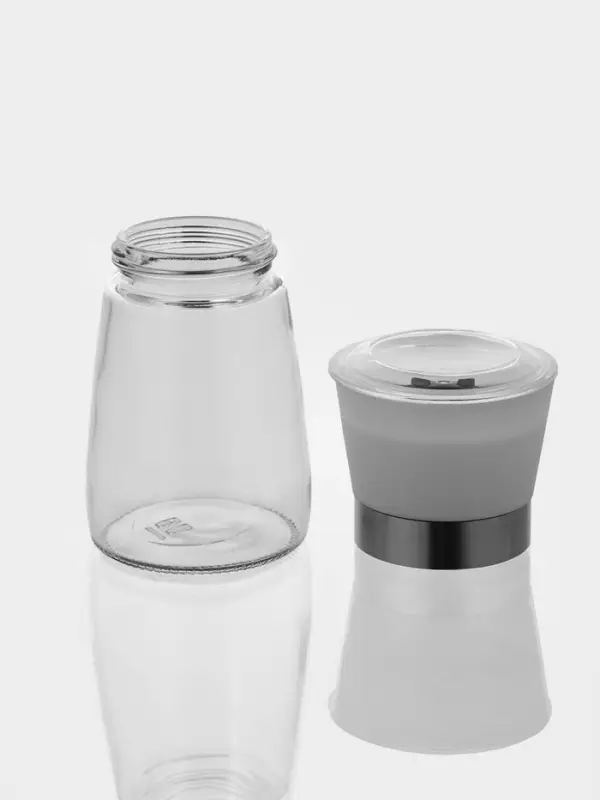 Мельница для специй &laquo;Модерн&raquo;, 180 мл, 6.5&times;13 см, белая