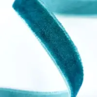 Лента бархатная, 10 мм, 18&plusmn;1 м, зелёная №72