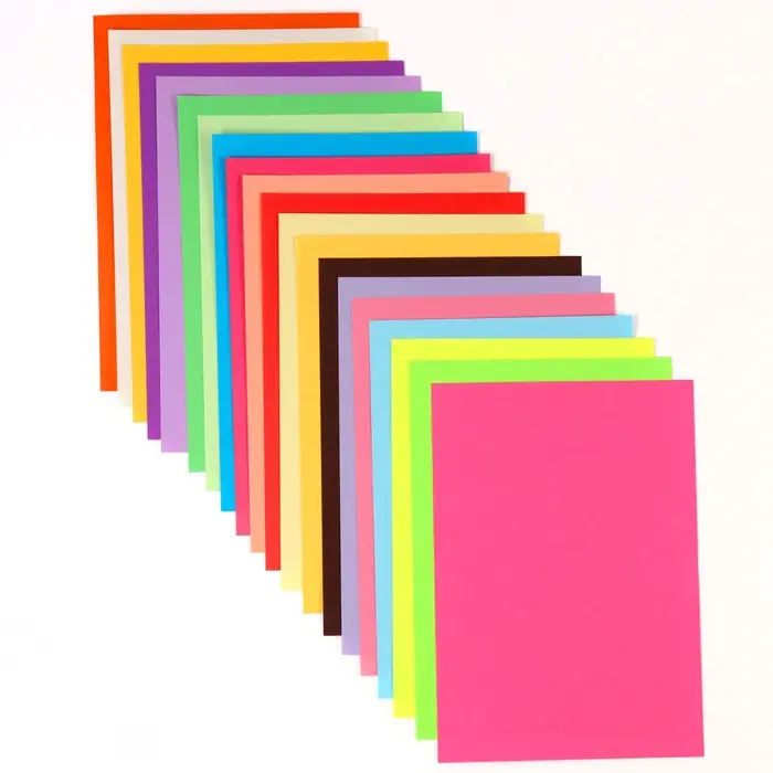 Бумага цветная тонированная, А4, 100 листов, 20 цветов, немелованная, двусторонняя, в пакете, 80 г/м&sup2;, Щенячий патруль