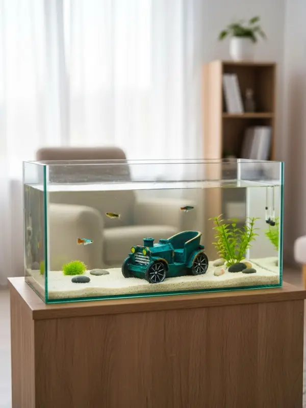 Декор для аквариума &laquo;Ретро-авто&raquo;, 12&times;5.5&times;5.5 см