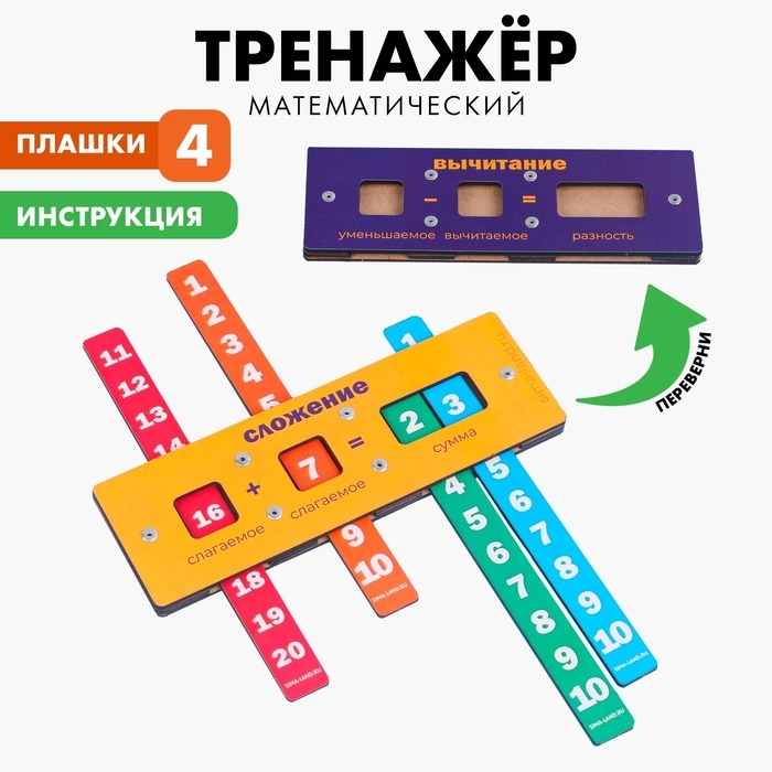 Математический тренажёр (сложение и вычитание) Математический тренажёр (сложение и вычитание)