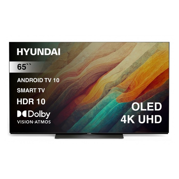 Телевизор OLED Hyundai 65 Телевизор OLED Hyundai 65" H-LED65OBU7700 Android TV Frameless черный/черный 4K Ultra HD12