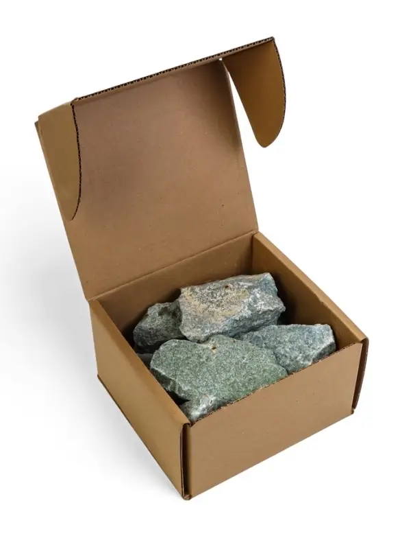 Камни для бани &laquo;Жадеит&raquo;, 10 кг, колотые, фракция 7-12 см