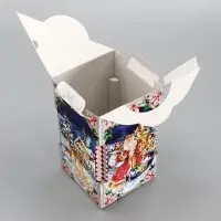 Подарочная новогодняя коробка «Чудесный», для сладких подарков, 10.6×10.6×18.8 см Подарочная новогодняя коробка «Чудесный», для сладких подарков, 10.6×10.6×18.8 см