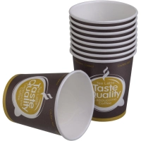Стакан одноразовый бум однослойный d-62мм 100мл TasteQuality 60 шт/уп
