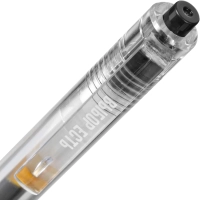 Ручка гелевая автомат. Выбор есть, лин. 0,5 мм, манж., черная