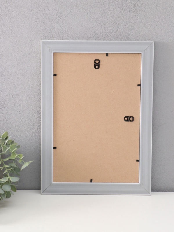 Фоторамка пластик Фоторамка пластик "МИРАМ" 20х30 см, серый