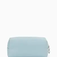 Косметичка дор Одноцвет 19*7,5*8,5, отд на молнии, голубой