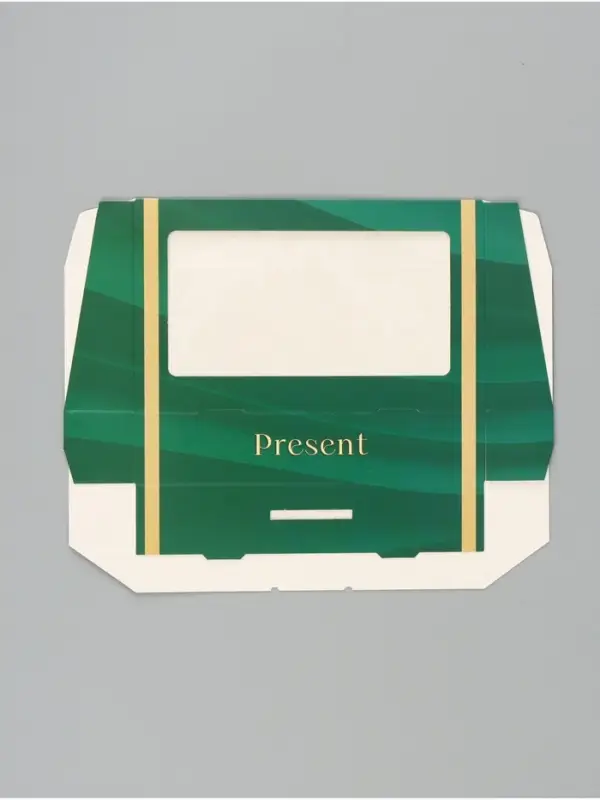 Коробка подарочная складная &laquo;Подарок&raquo;, 20&times;12&times;4 см, с окном