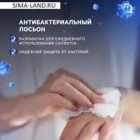 Влажные салфетки &laquo;Мой выбор&raquo;, антибактериальные, универсальные для всей семьи, 100 шт.