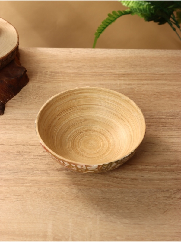 Миска 15х15х6 см, бамбук Миска 15х15х6 см, бамбук