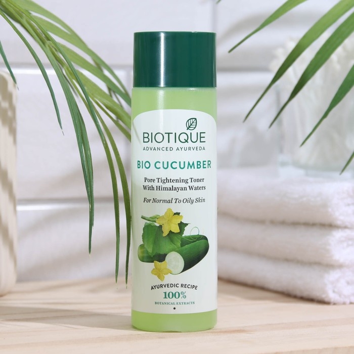 Тонер для лица BIOTIQUE, Био огурец 120 мл Тонер для лица BIOTIQUE, Био огурец 120 мл