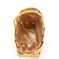 Корзина плетёная для хранения, 17&times;10&times;9 см, ручка h=9.5 см, секвойя