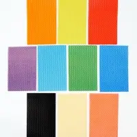 Вощина цветная для создания свечей, 10 цветов + фитиль