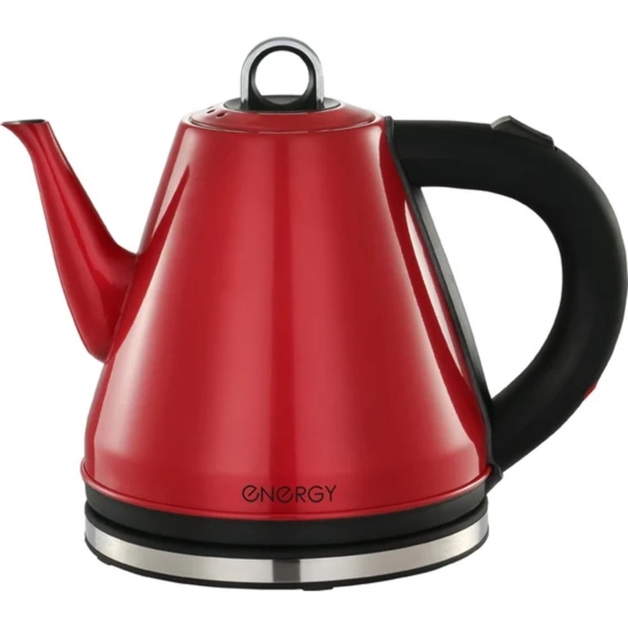 Чайник электрический, ENERGY E-263, металл, 1,2 л, 950 Вт, красный Чайник электрический, ENERGY E-263, металл, 1,2 л, 950 Вт, красный