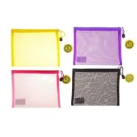 Папка-конверт Calligrata &laquo;Сеточка&raquo; А5, 17&times;24.5 см, МИКС