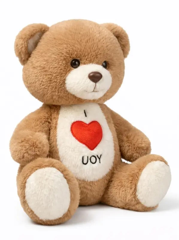 Мягкая игрушка "Мишка. Я люблю тебя" 25 см
