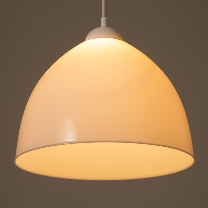 Люстра BayerLux Подвес BayerLux "Андриана 2" 1х15W E27 белый 30х30х21(+50)см