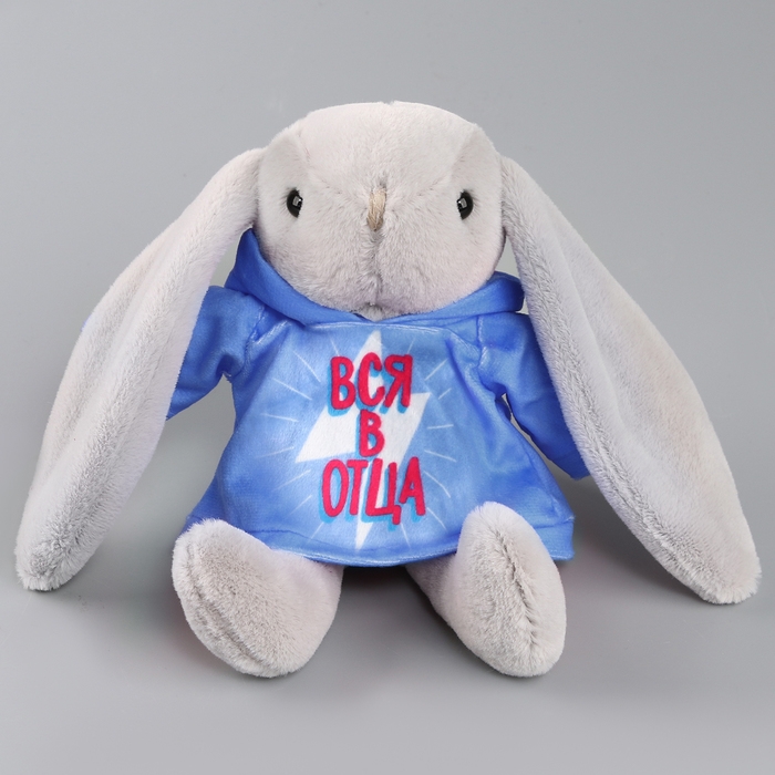 Мягкая игрушка Зая «Вся в отца» Мягкая игрушка Зая «Вся в отца»