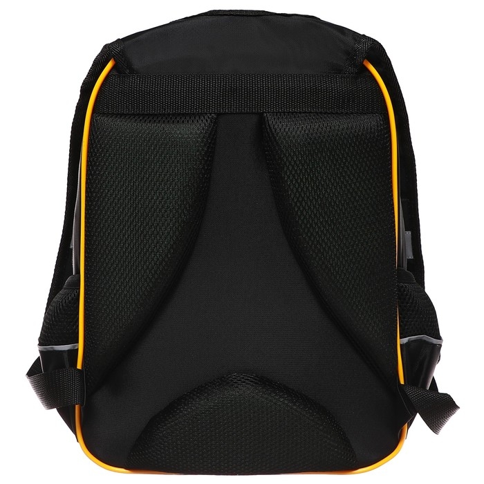 Рюкзак школьный, 37 х 26 х 13 см, эргономичная спинка, Calligrata ОРТ  Рюкзак школьный, 37 х 26 х 13 см, эргономичная спинка, Calligrata ОРТ "Крутой кот"