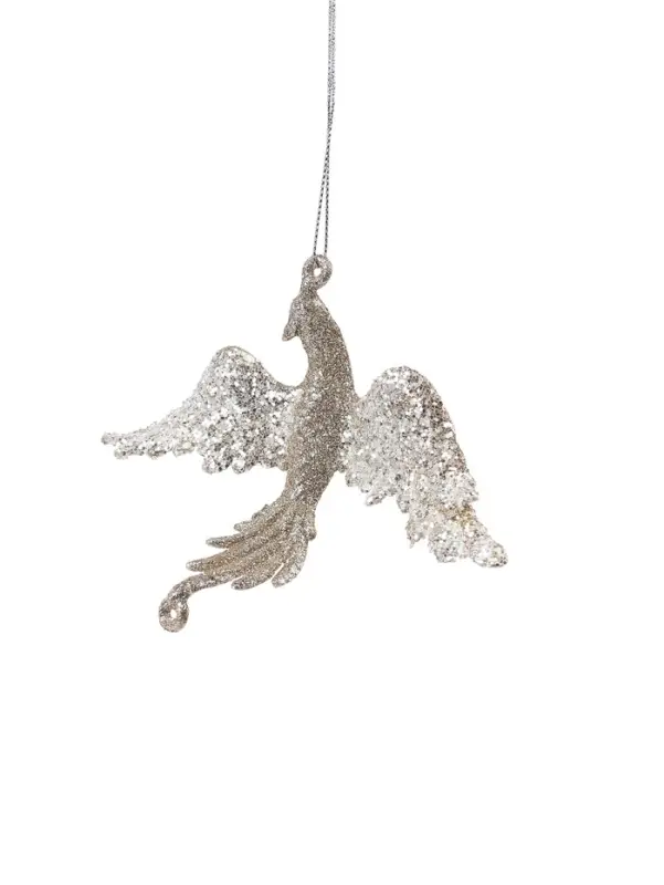 Ёлочное украшение «Праздничное сияние» птица, 11×14 см, золото Ёлочное украшение «Праздничное сияние» птица, 11×14 см, золото