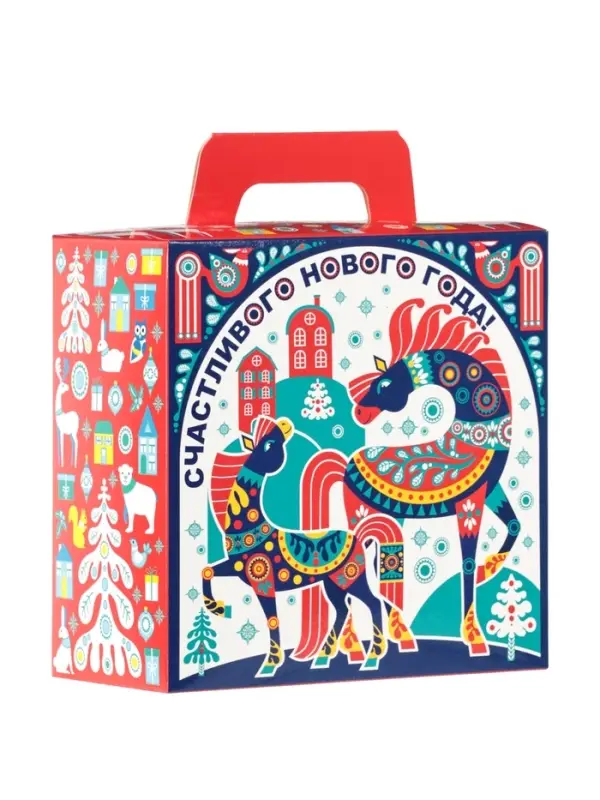 Сладкий новогодний подарок «Гжель», 650 г