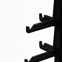 Подставка под очки, 4 места, 16&times;14.5&times;25.5 см, чёрная