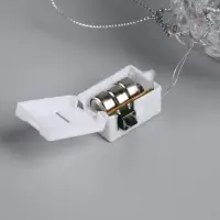 Подвеска световая &laquo;Снежок&raquo;, 10 см, 10 LED, от батареек AG13&times;3, свечение белое