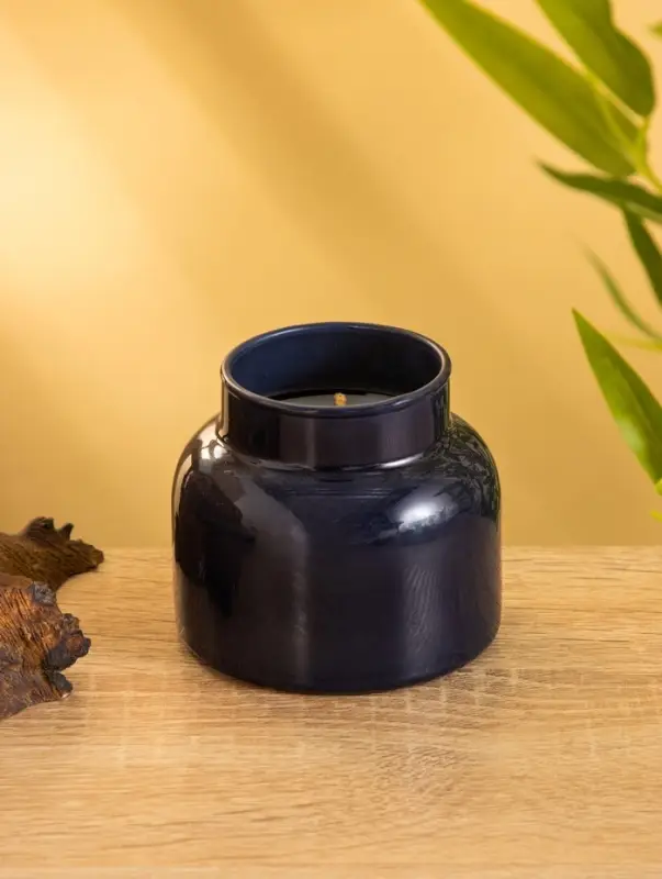 Свеча с травами в банке Earthy collection Свеча с травами в банке Earthy collection "Palo Santo&Sweet grass" 200 гр, соевый воск