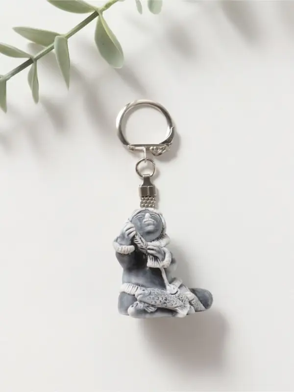 Брелок "Рыболов" маленький , 3,9см