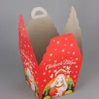 Коробка подарочная пасхальная «Красна девица», 17×17×26 см Коробка подарочная пасхальная «Красна девица», 17×17×26 см