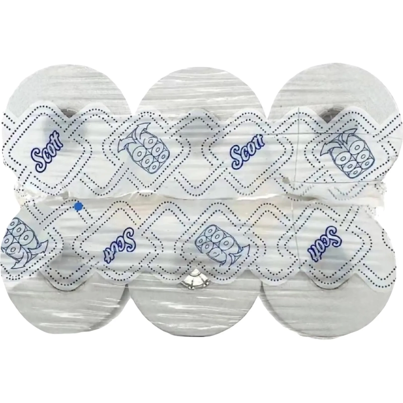 Полотенца бумажные д/дисп в рул KKEssential Slimroll 1сбел 190м 6р/уп 6695