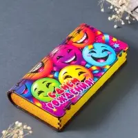 Купюрница "С днём рождения!" смайлики, 19,5х11х3 см, вид 17