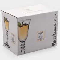 Набор рюмок Paşabah&ccedil;e Vintage, 50 мл, стекло, прозрачные, 6 шт.