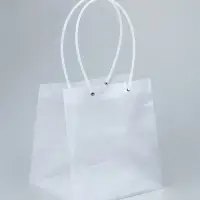 Пакет подарочный с квадратным дном, ПП прозрачный, 23&times;18&times;24 см