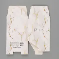 Коробка подарочная складная &laquo;Мрамор&raquo;, 12&times;12&times;12 см