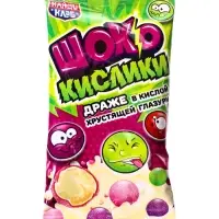 Драже в кислой хрустящей глазури «ШокоКислики», 10 г Драже в кислой хрустящей глазури «ШокоКислики», 10 г