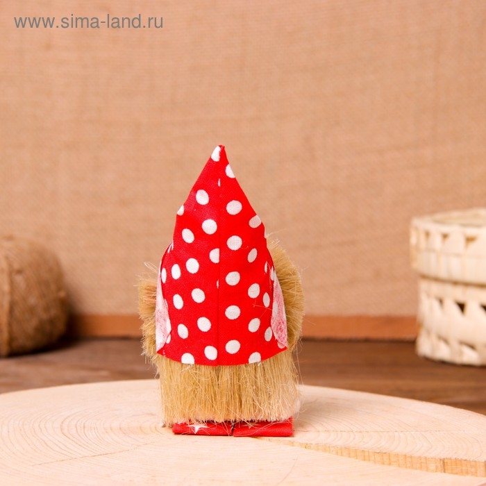 Оберег «Домовой», с ложкой, 10 см, микс Оберег «Домовой», с ложкой, 10 см, микс