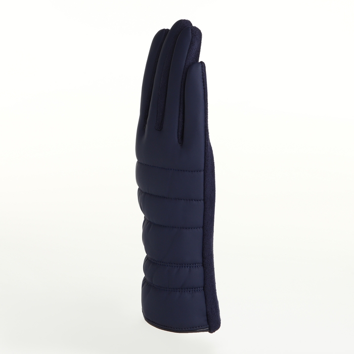 Перчатки женские, безразмерные, без утеплителя, цвет синий