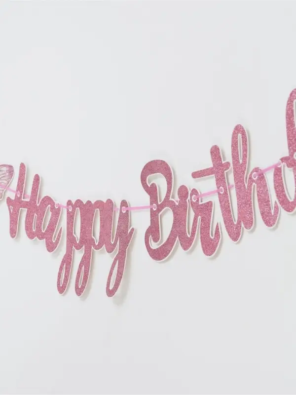 Гирлянда Happy Birthday &laquo;Бабочки&raquo;