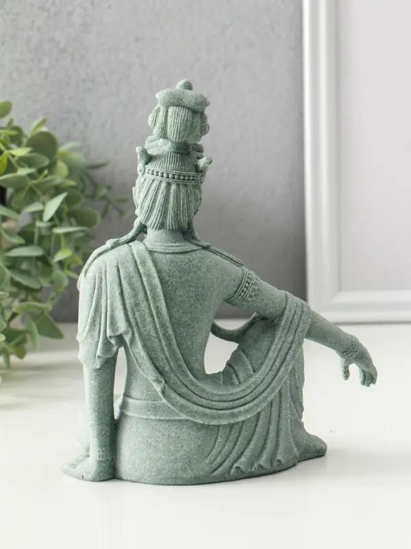 Сувенир песчаник "Богиня Гуанинь" 10х17х19,5 см