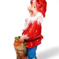 Садовая фигура из гипса &laquo;Гном с корзиной овощей&raquo;, 70&times;30&times;34 см, МИКС