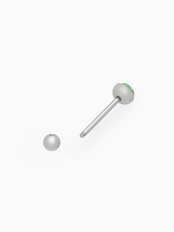 Пирсинг в язык «Штанга» чешуйка, L=2,5 см, цвет МИКС в серебре Пирсинг в язык «Штанга» чешуйка, L=2,5 см, цвет МИКС в серебре