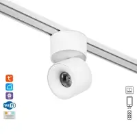 Светильник трековый BayerLux SLIM &laquo;Цилиндр&raquo;, LED, 9 Вт, 3000K-6000К, 48 В, CRI90, 6&times;6&times;10 см, белый