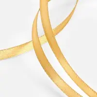 Лента атласная, 6 мм, 23&plusmn;1 м, золотисто-бежевая №186